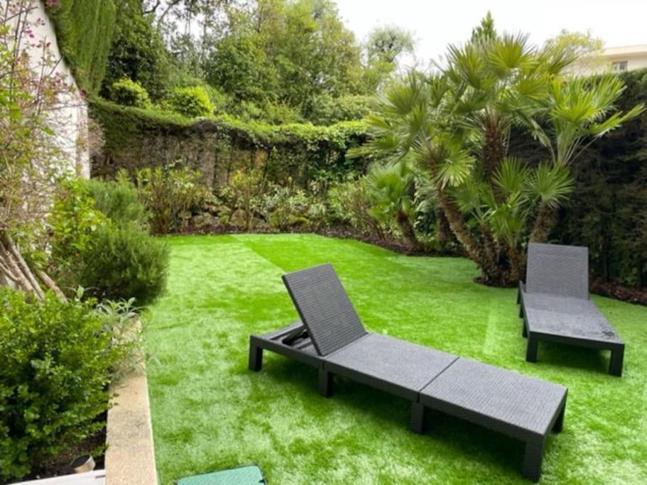 T2 Avec Terrasse Et Jardin Daire Cannes Dış mekan fotoğraf